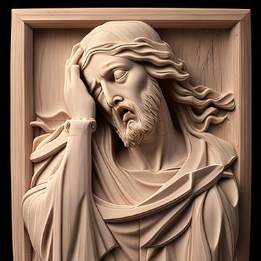 3D model st jesus (STL)